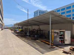 Modern factory exterior, located in Longgang "China Printing City" industrial cluster, Wenzhou.
