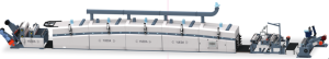 Automatic Aluminum metallized Cardborad Lamintaing &Coating Machine No Shaft Type Rewinding