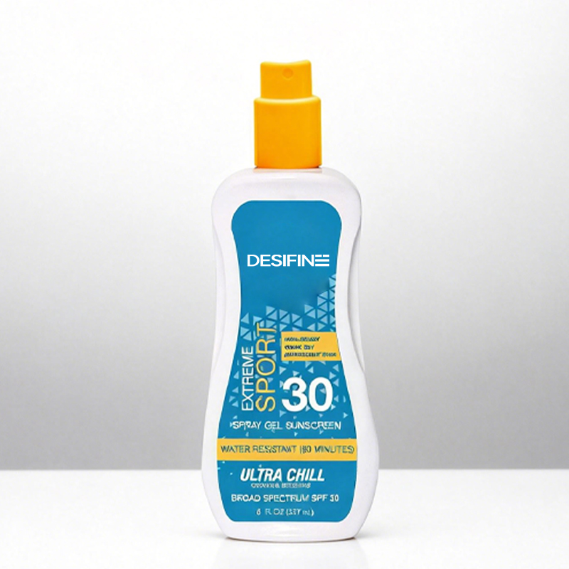 Desifine private label sunscreen SPF body protection