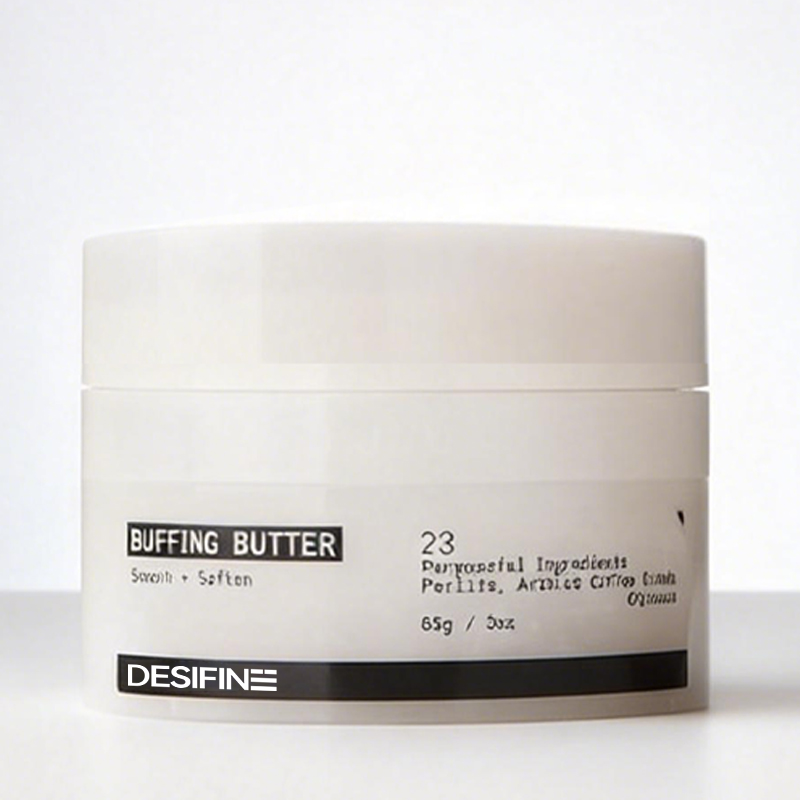 Private label body scrub by DESIFINE, exfoliating and smoothing