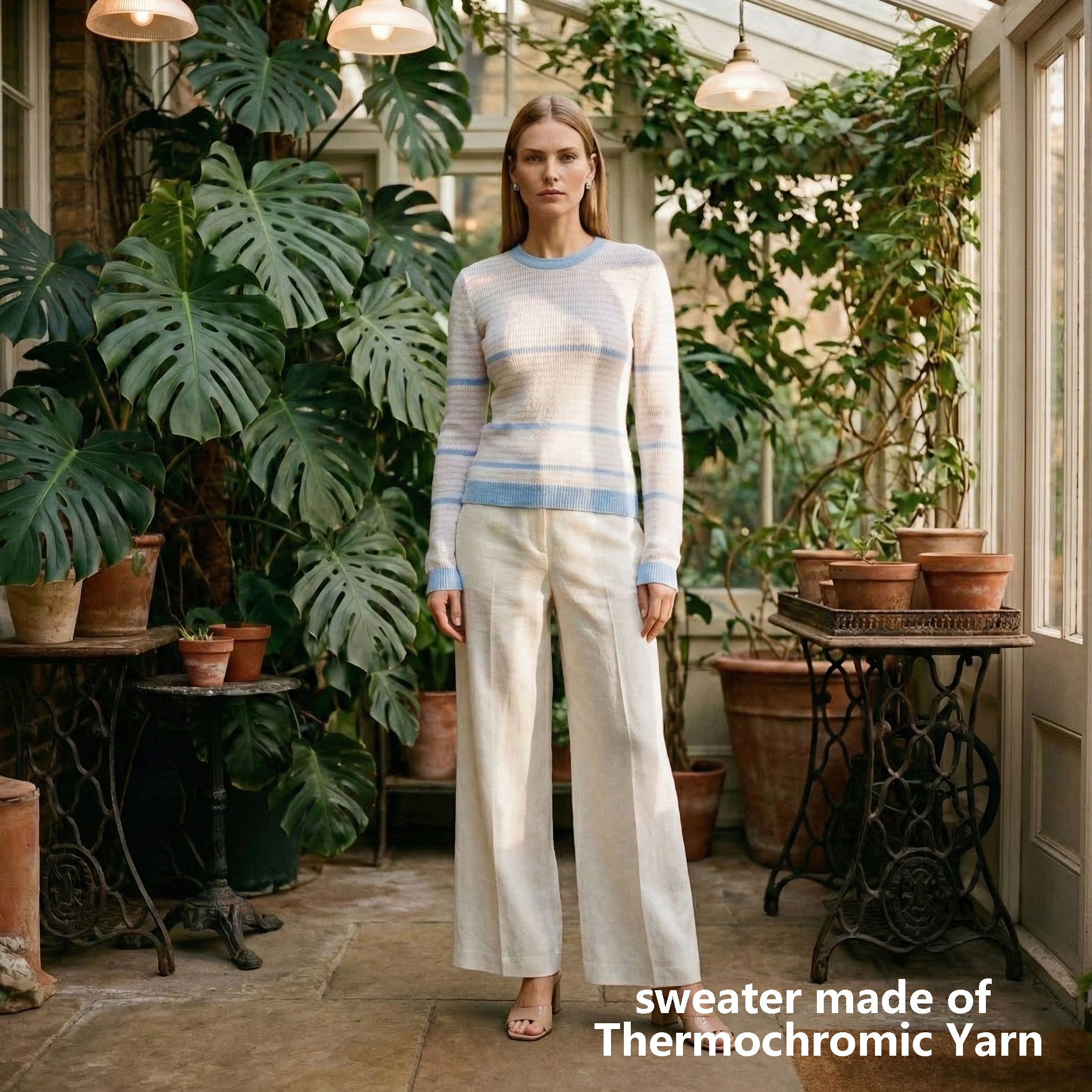 Thermochromic sweater