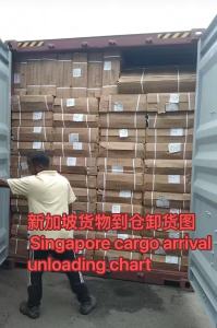 Singapore cargo arrival
unloading chart