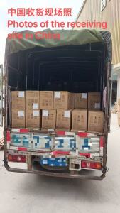 Photos of the receivingsite in China