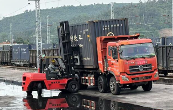 Global logistics network connecting Southeast Asia trade routes