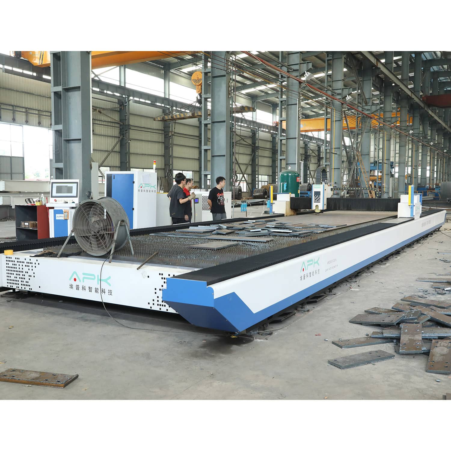 Laser Cutting Machine at Ganyo factory