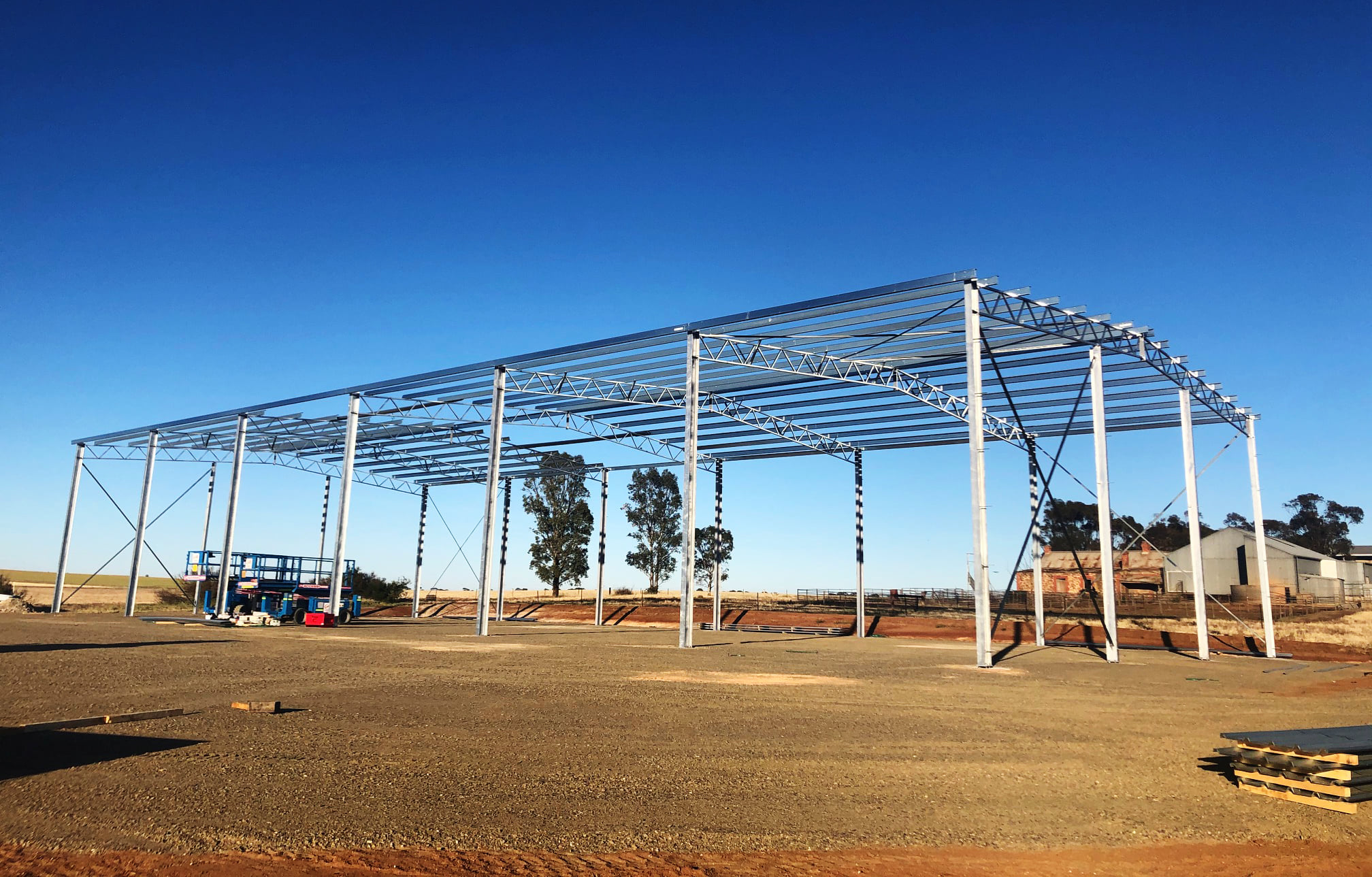 Steel structure project