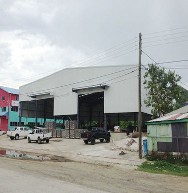 Steel structure warehouse