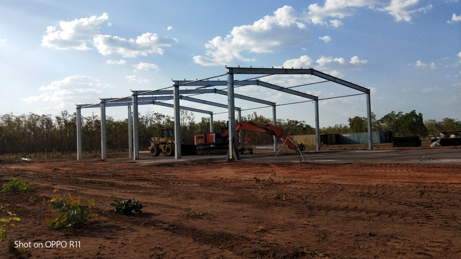 Ganyo Steel Structure Workshop and Warehouse Project in Australia