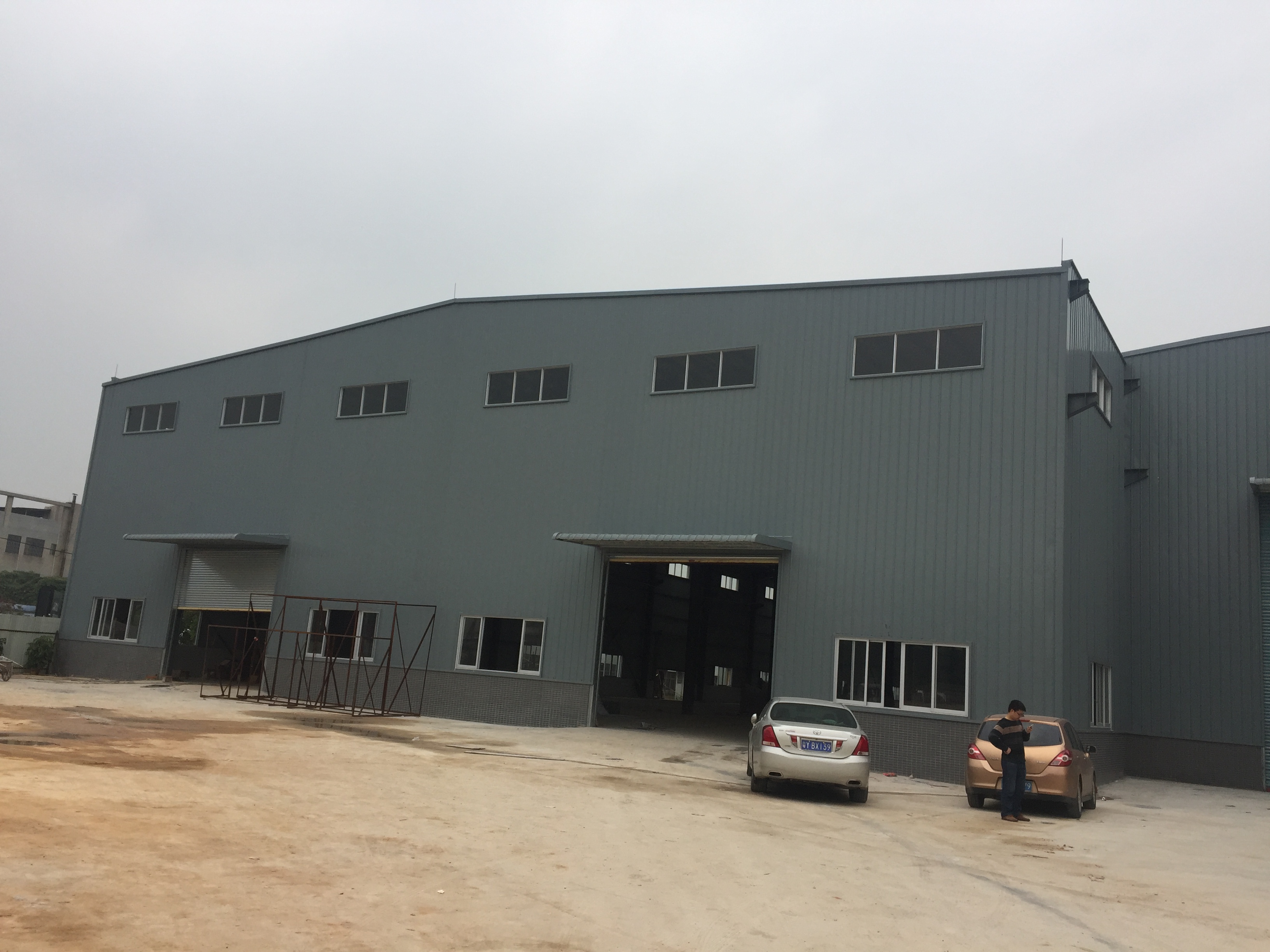 Multi-storey steel structure building project in Senegal