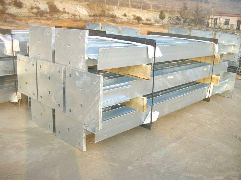 Hot dip galvanizing of steel structural components