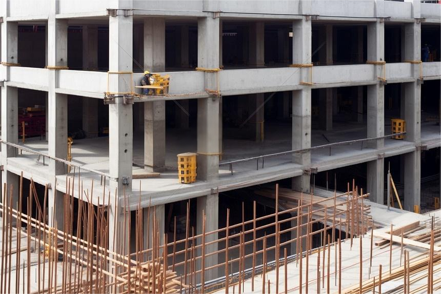 Concrete structure construction time is long and depends on weather conditions