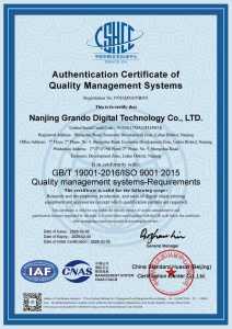ISO 9001:2015 Quality Management System Certification