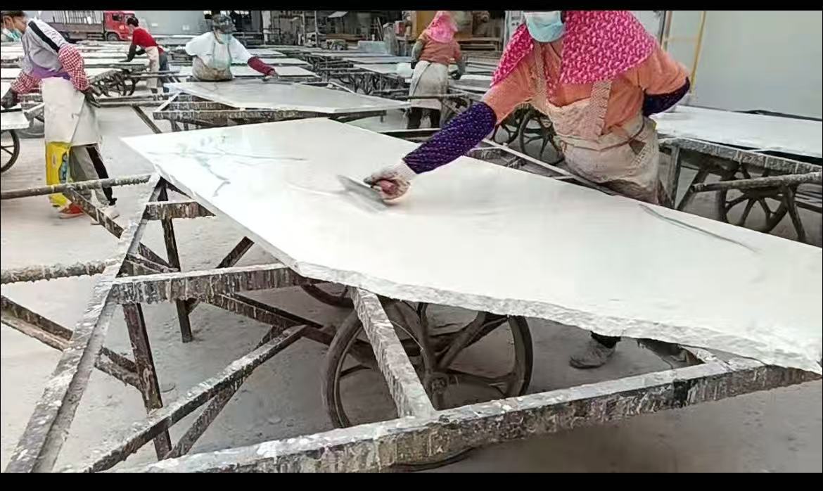 Stone fabrication process at Xishi Group