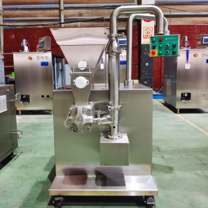 ice cream ingredient feeder, ice cream fruit feeder, solid inclusions feeder machine, dosing dispenser