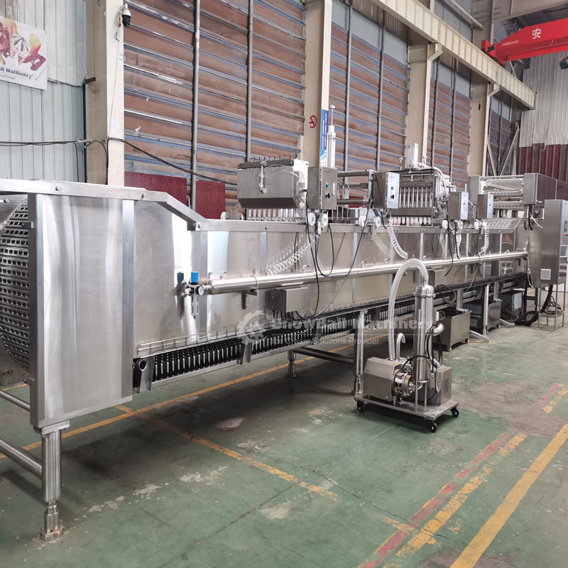 Molded stick ice cream machine SNL linear type