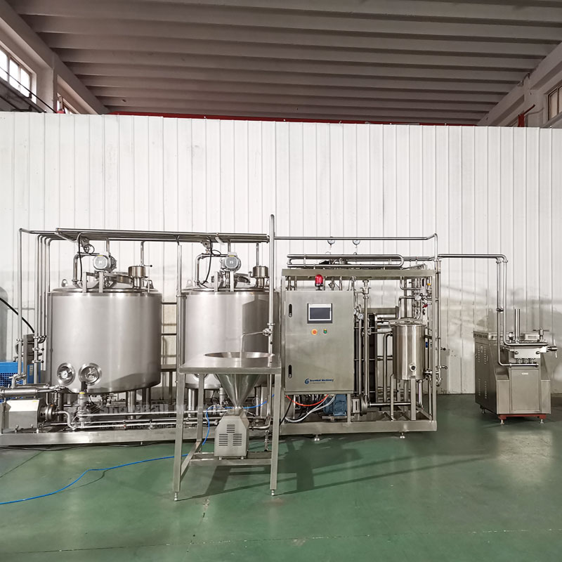Ice cream HTST pasteurization system