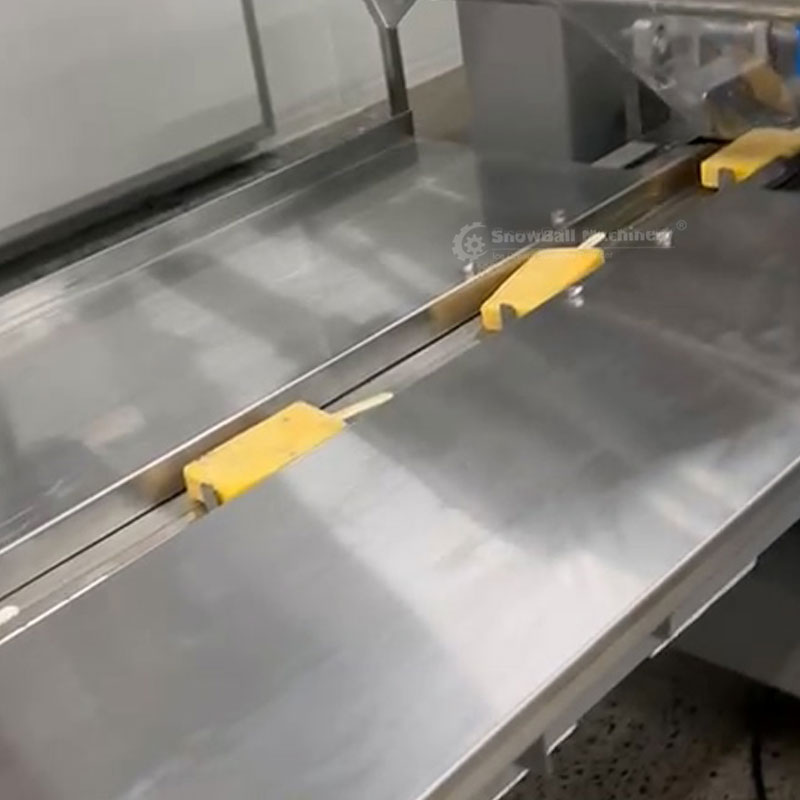 Small-capacity ice cream production trial line