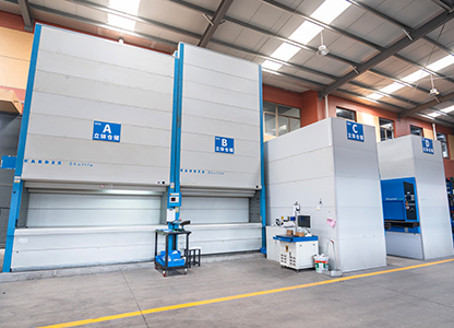Factory machining equipment used in pump component manufacturing