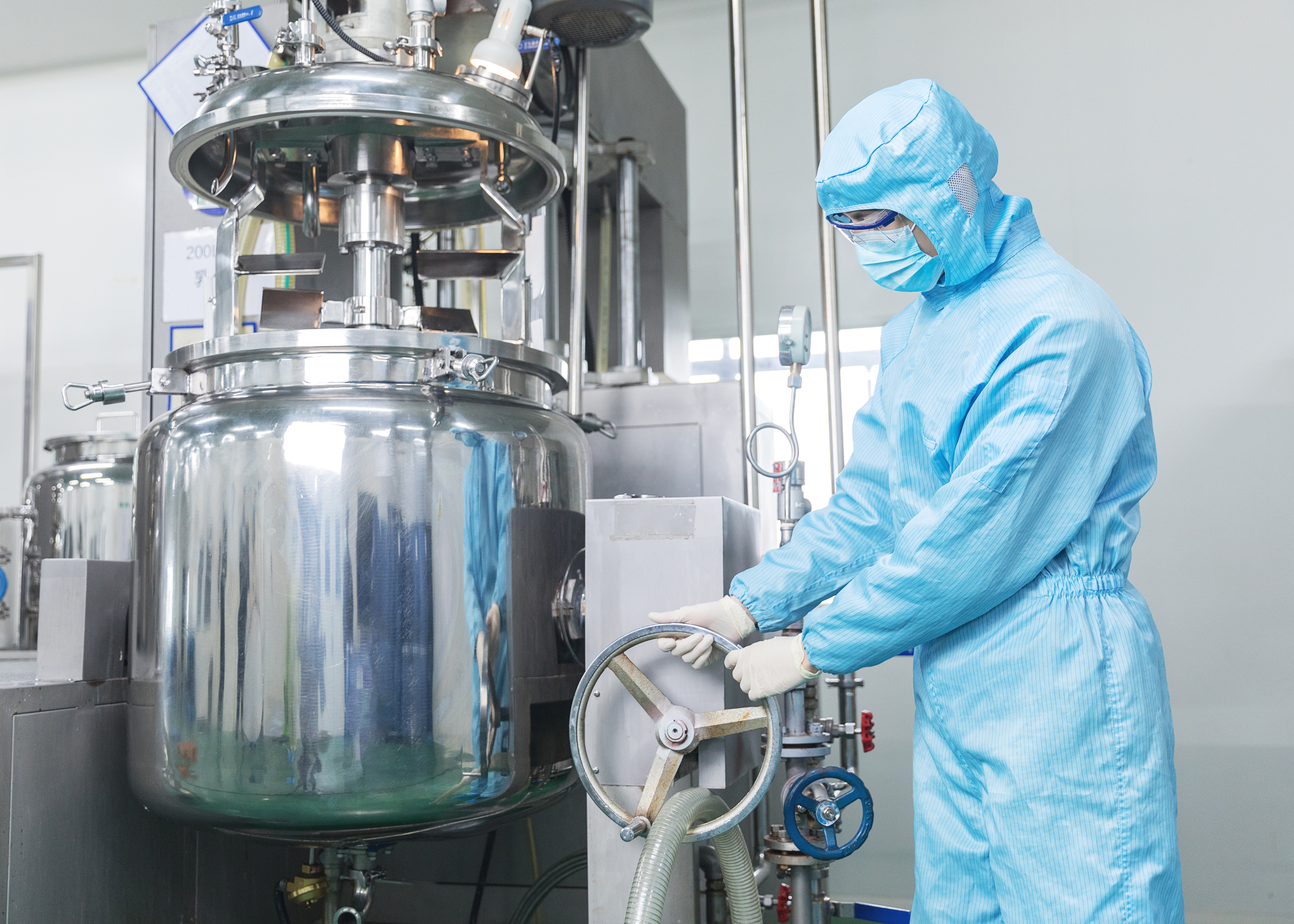 Clean workshop for wipes liquid production
