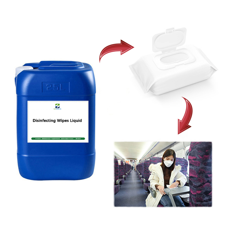 HUA-DW disinfecting wipes liquid packaging