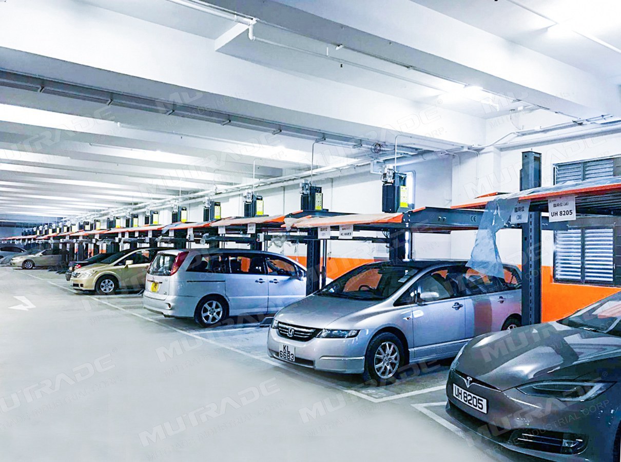 HP1127 Two Post indoor parking<p class=