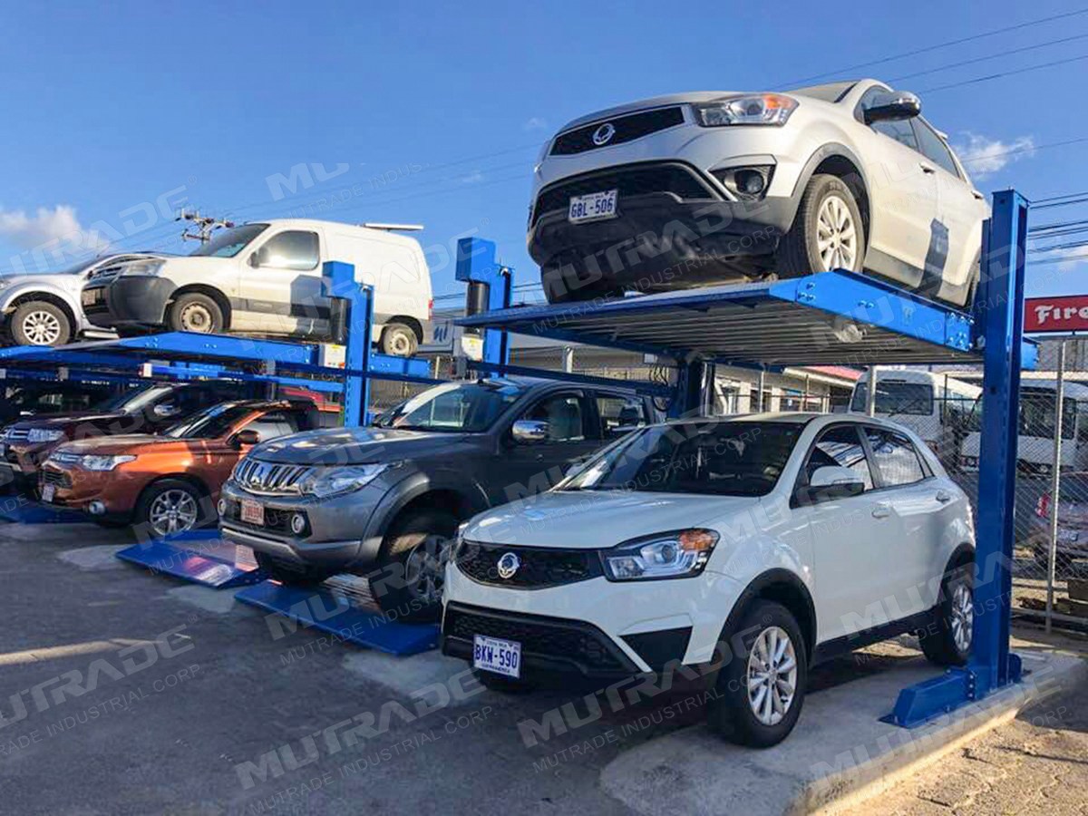 HP1127 Two Post outdoor car stacker<p class=