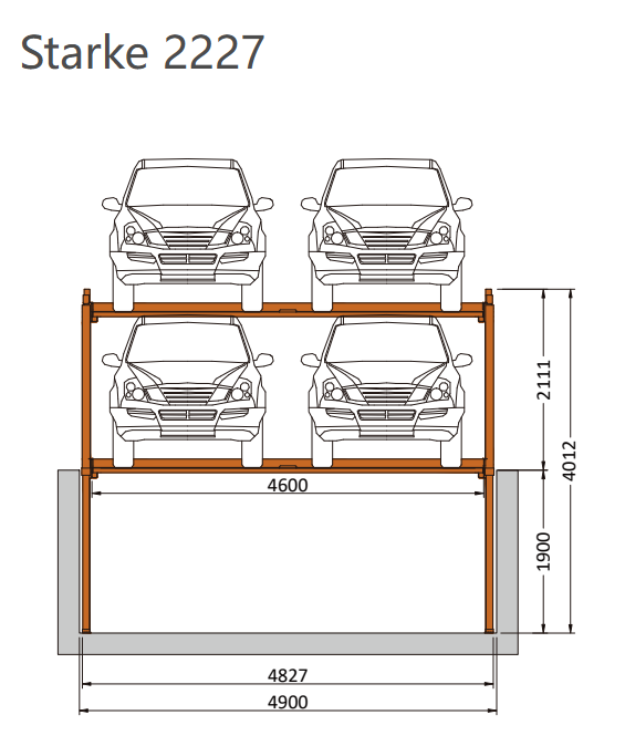 ST2227 Two Post Ramp<p class=