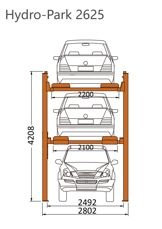 HP2625 car storage lifts<p class=
