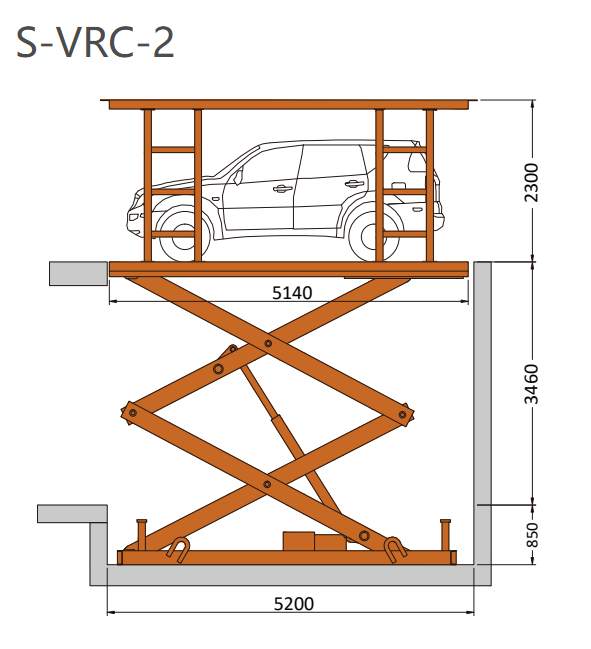 SVRC-2 Underground Car Lift Cost<p class=