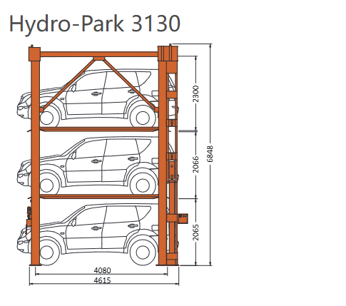 HP3130 Vertical Storage Lift System<p class=