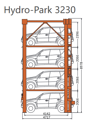 HP3230 garage lifts for car storage<p class=