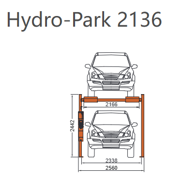HP2136 Four Post Garage Lift<p class=