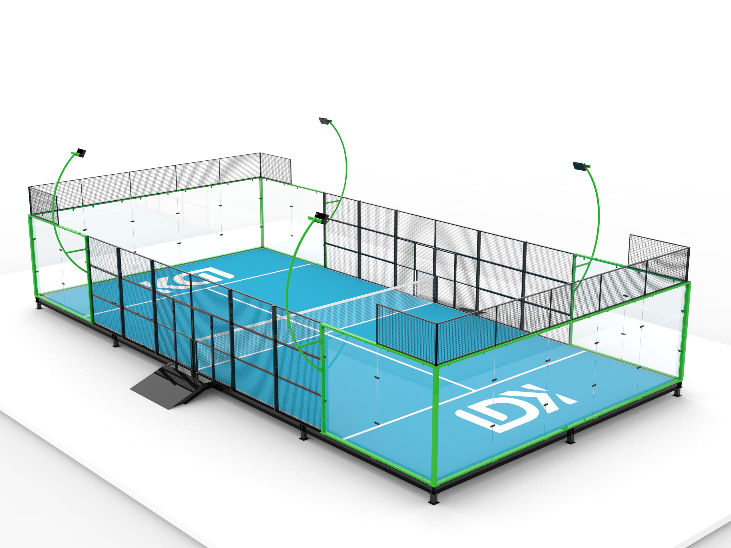 Pedestal-Style Padel Court from LDK