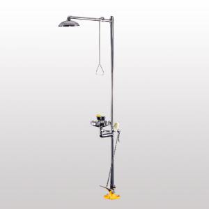 Compound Emergency shower and eyewash
