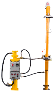 Electric heating shower and eyewash