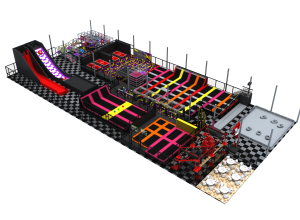 trampoline park equipment