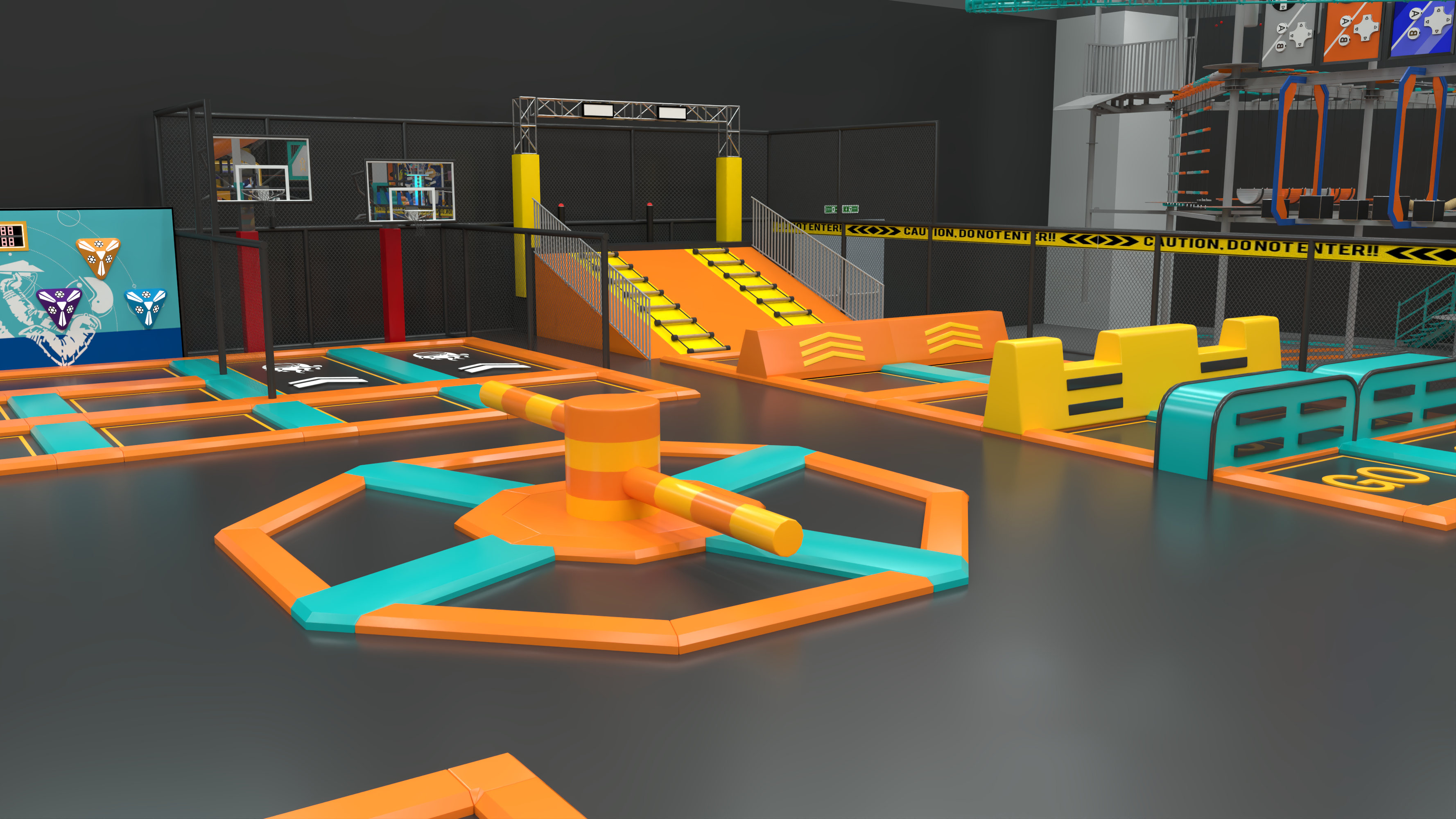 Vasia indoor playground project in Spain