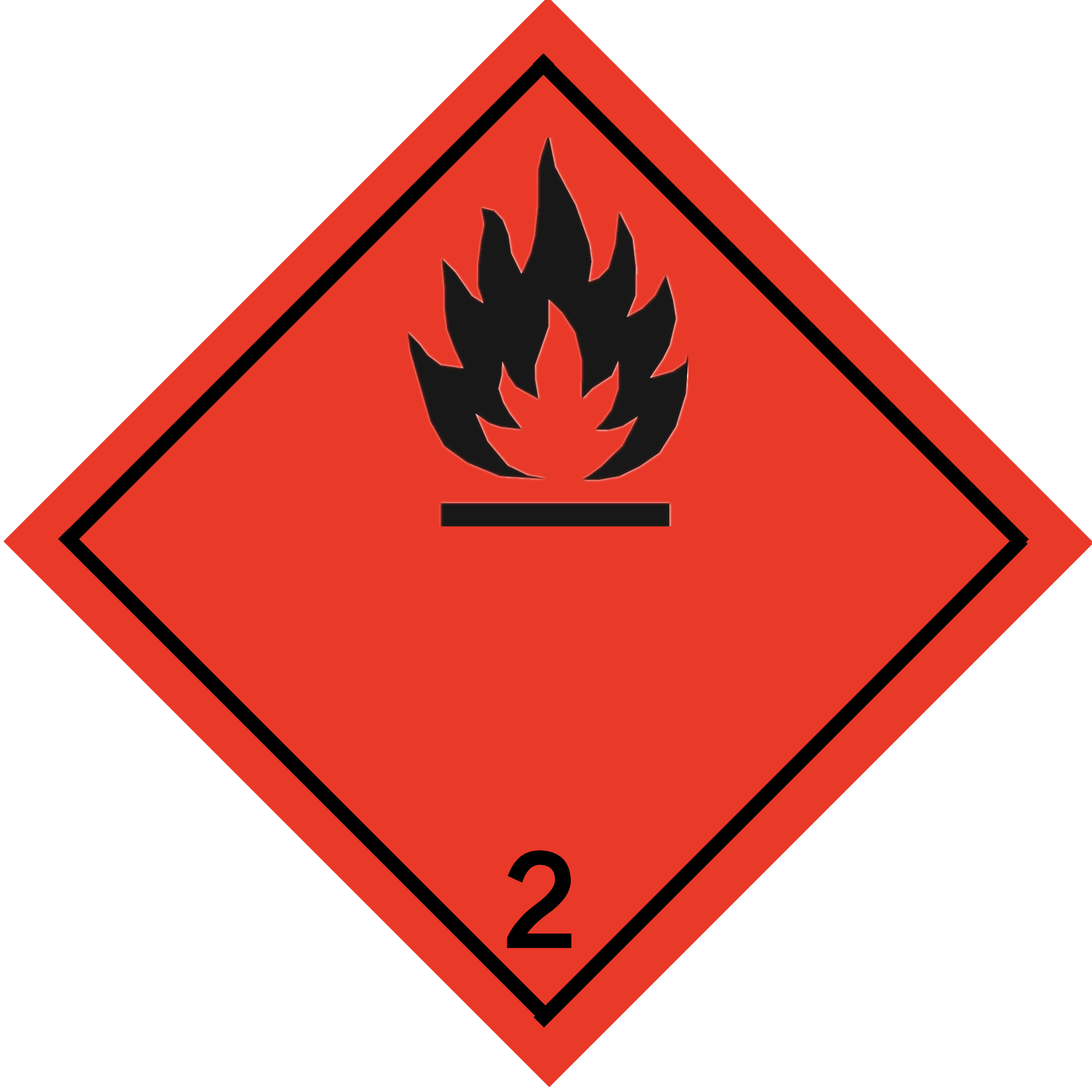 Dangerous Goods Transport Label