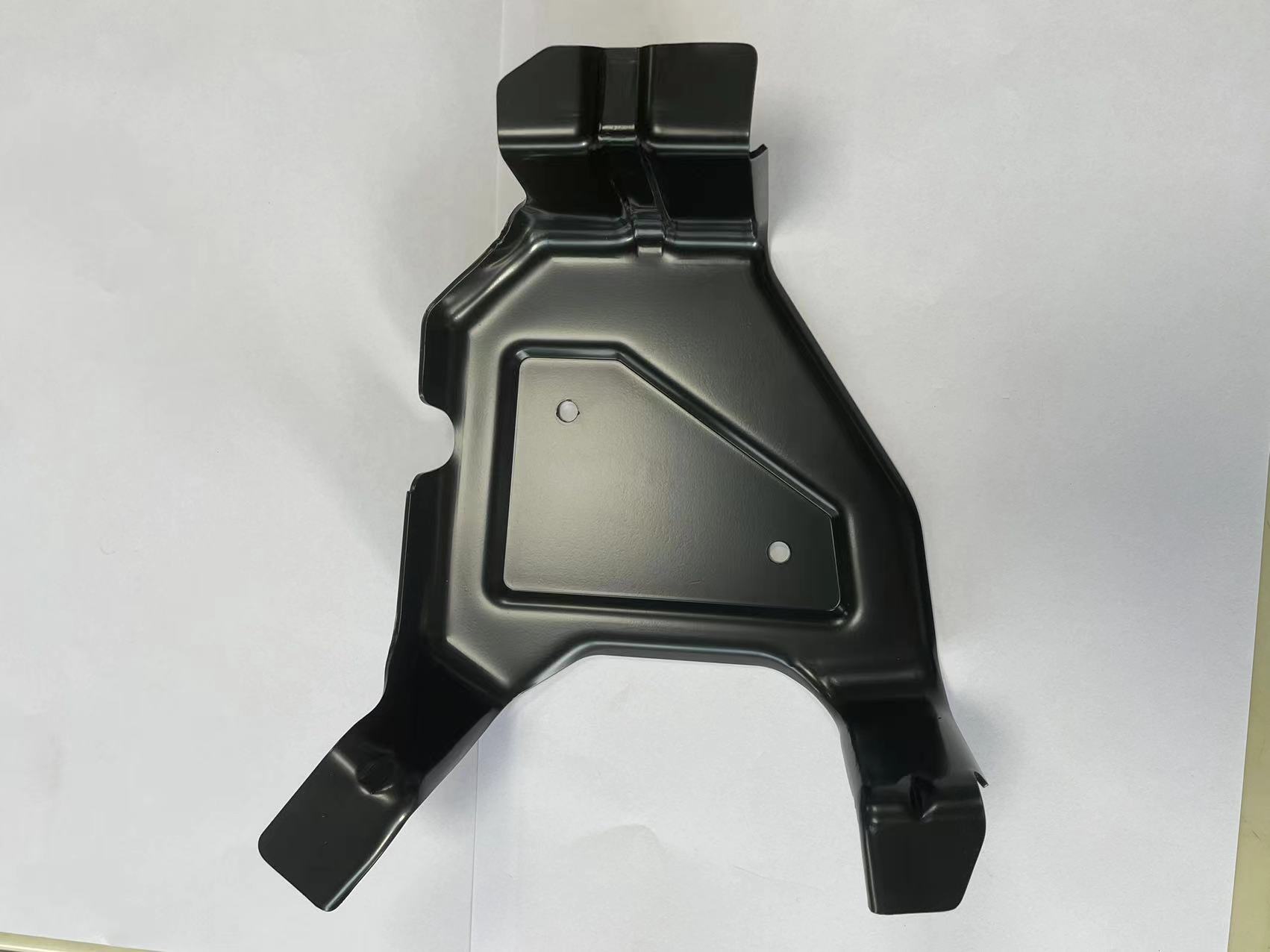 Color electrophoretic coating sample
