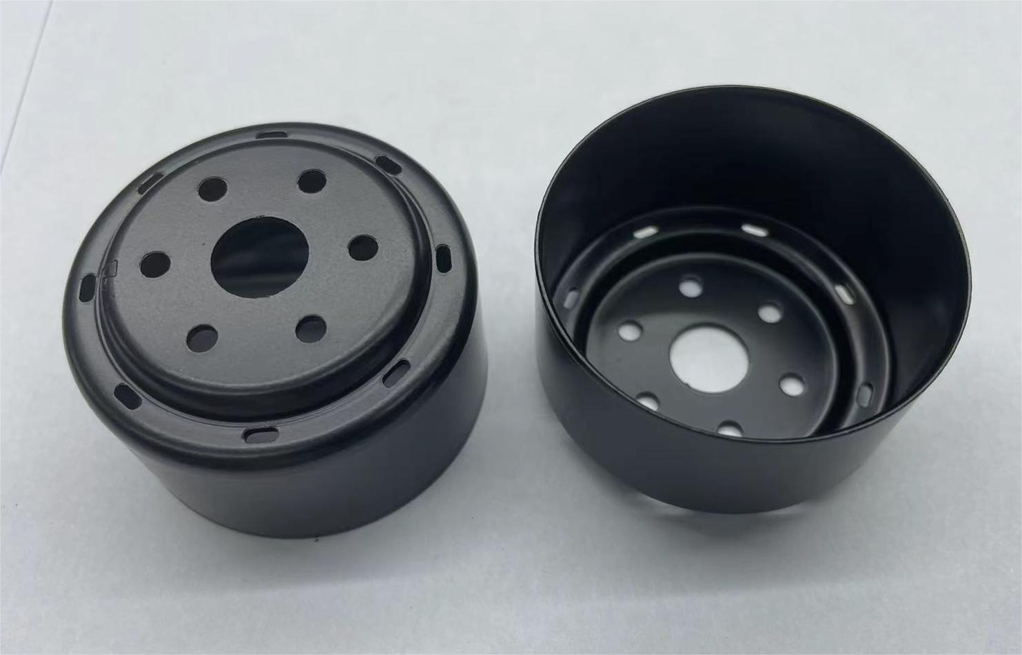 Motor housing with 240-hour salt spray black electrophoretic coating from Yongxin