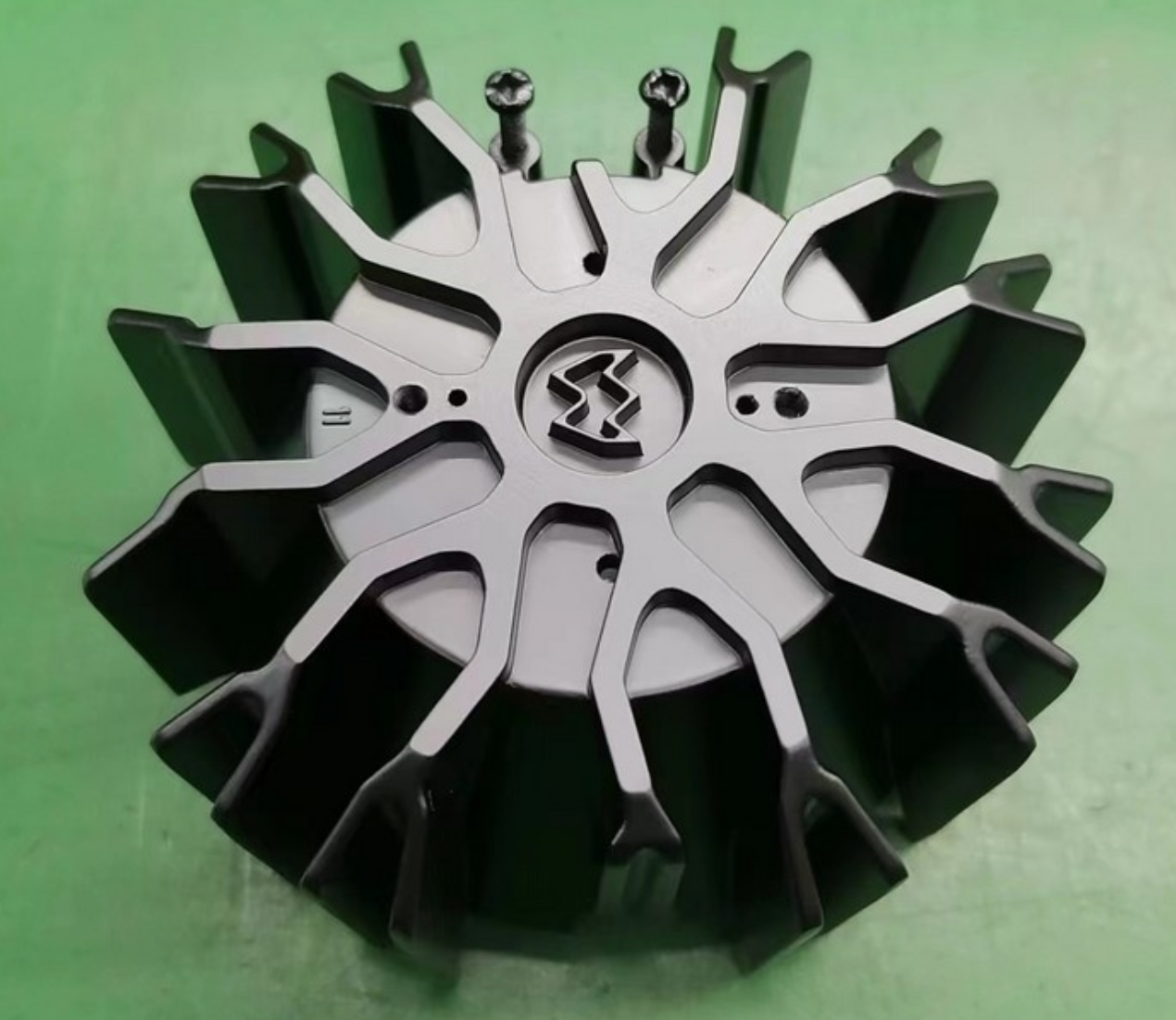 LED lamp base E-coating LED heat dissipation lamp base with black electrophoretic coating