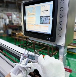Quality control for SIMBA shower door seal manufacturing process