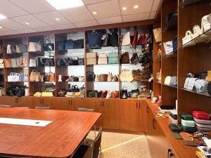 Factory sample room