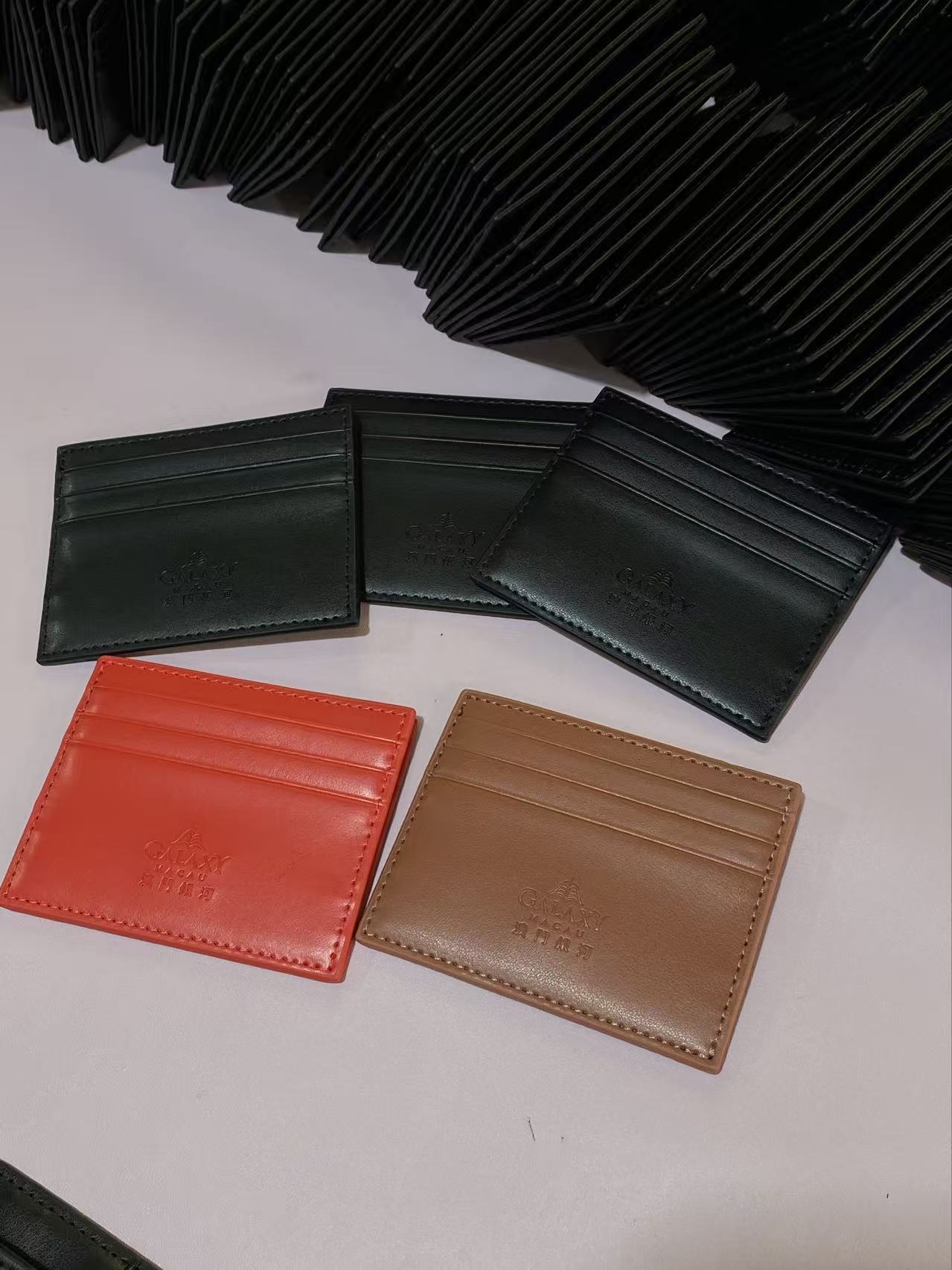 Custom color card holder