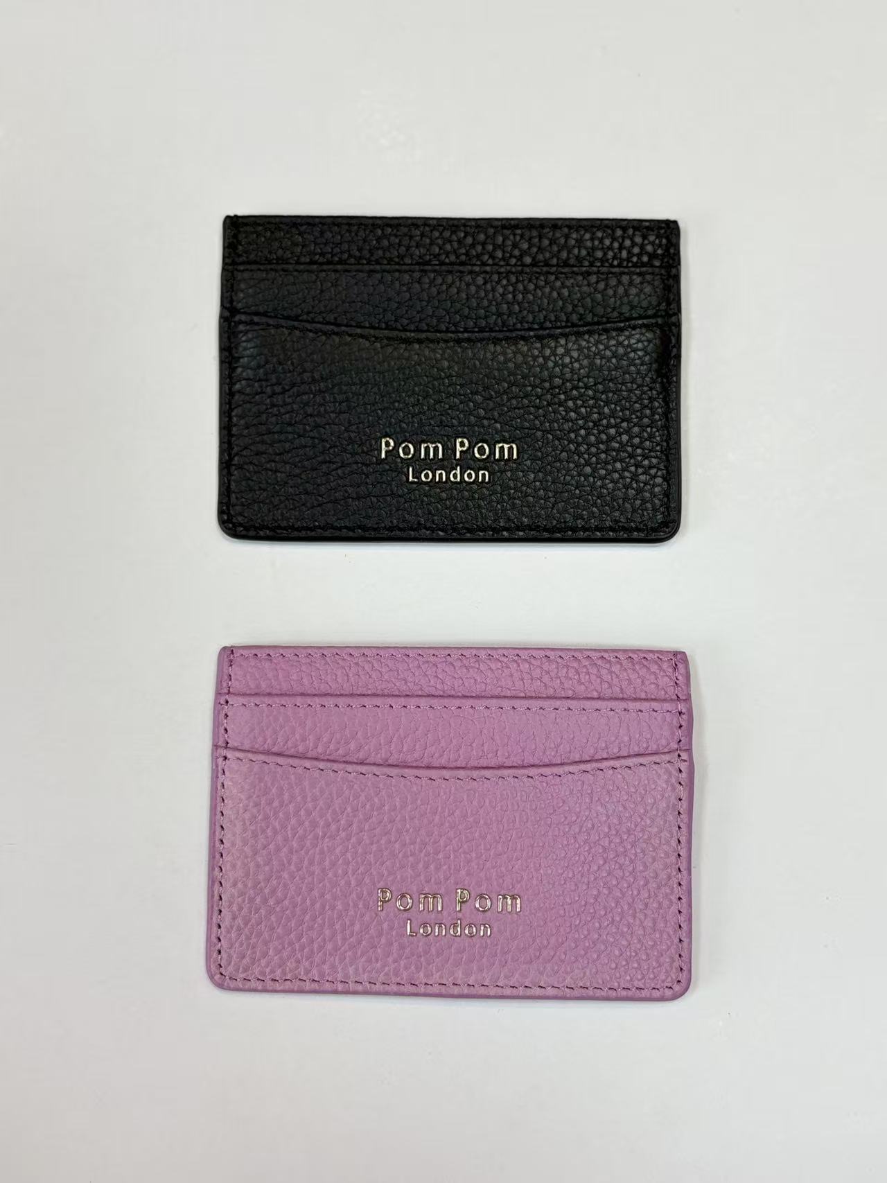 Genuine leather card holder from wholesale order