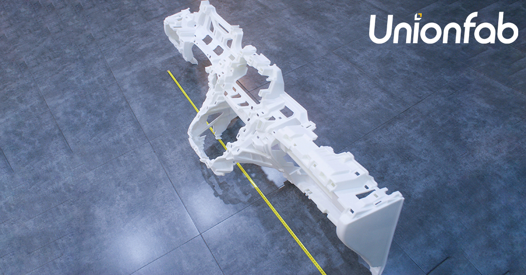 Large-scale SLA 3D printed parts by Unionfab