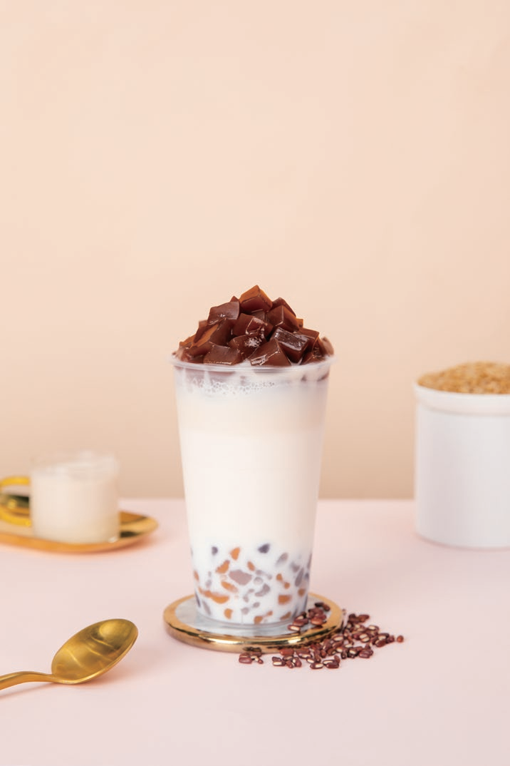Milk tea application scene using Cograin non-dairy creamer
