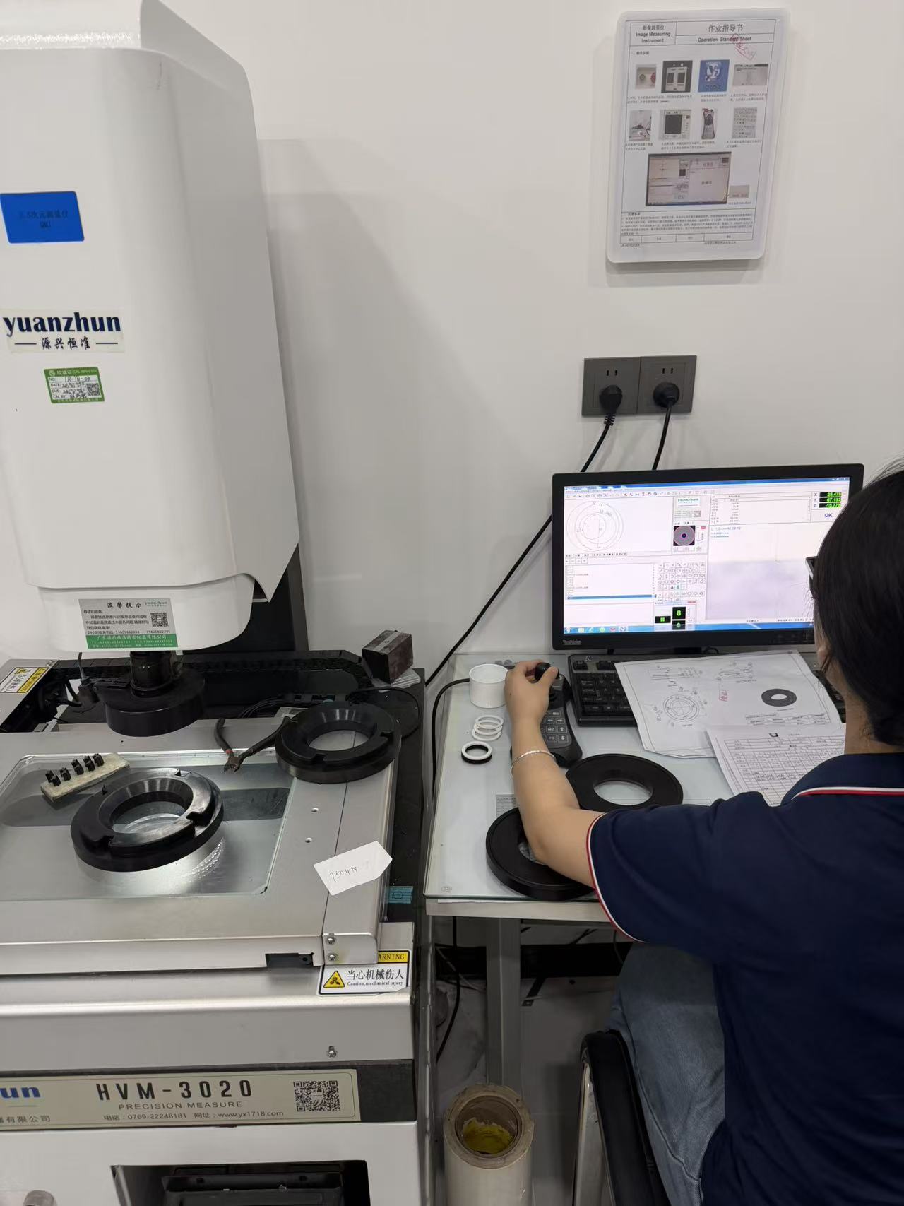 Rubber parts inspection process at Longrun Rubber