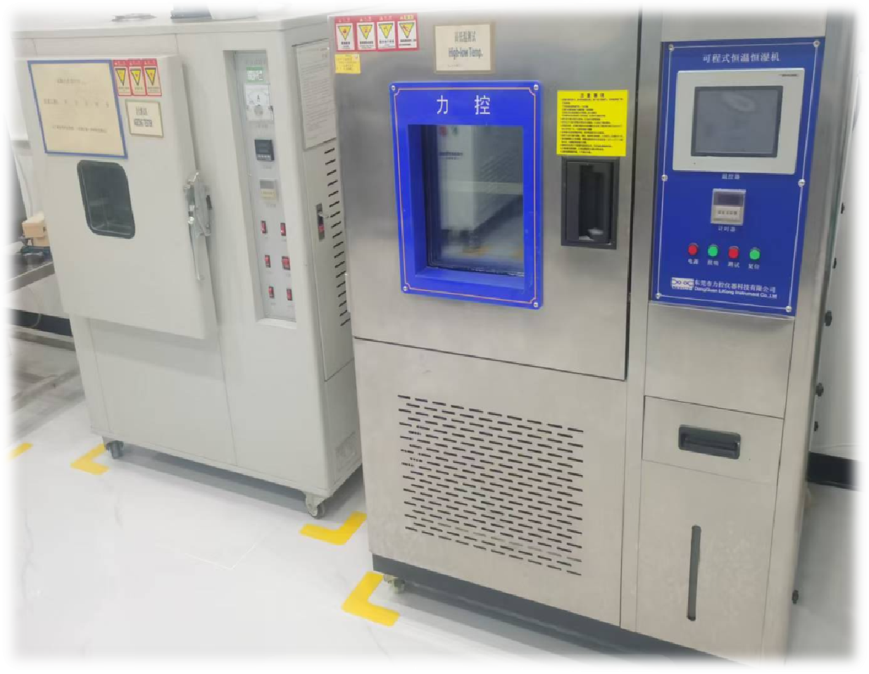 Aging test machine used for quality verification of rubber products