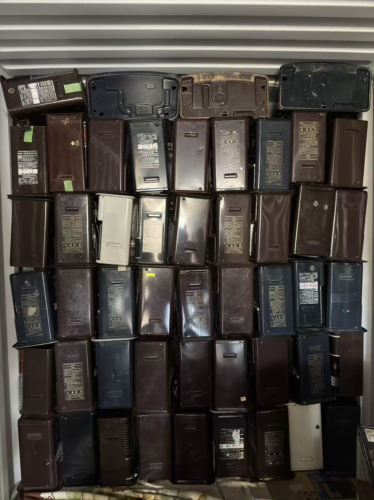Container loaded for Iraq project